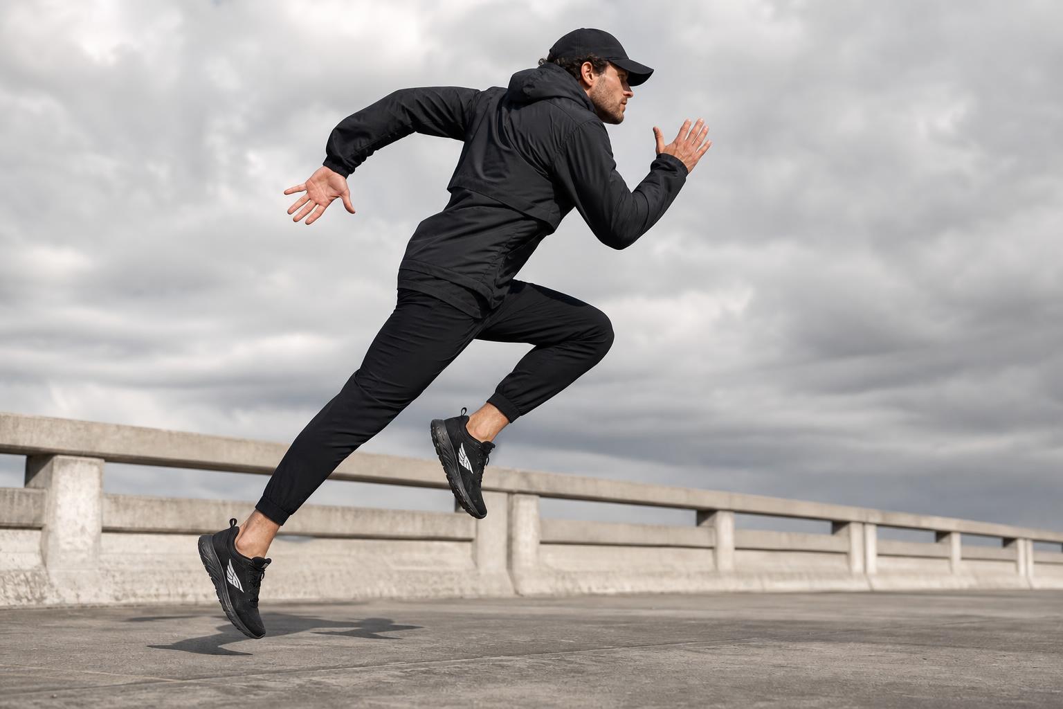 Athlete in motion
